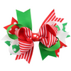 Kids Christmas Swallowtail Bow Tiara