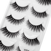 5pairs/Set Women 3D Multilayer Mink Hair Eyelashes