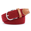 Unisex Stretch Elastic Braided Canvas Belt