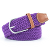 Unisex Stretch Elastic Braided Canvas Belt