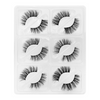 6pairs/Set Women 3D Multilayer Mink Hair Eyelashes