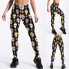 Women Halloween Fashion Cartoon Print Breathable Leggings