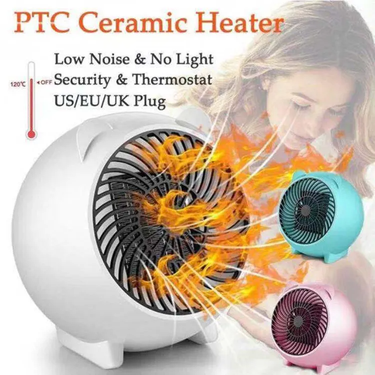 (Buy 1 Get 1) Winter Electric Heating Cute Cartoon Mini Desktop Small Heater