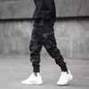 Fashion Belted Pocket Design Jogger Pants