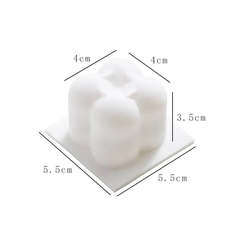 (Buy 1 Get 1) 2pcs/Set Creative Scented Candle Soft Silicone Mold