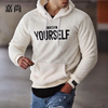 Men Fashion Thick Hoodie Slim Hoodies