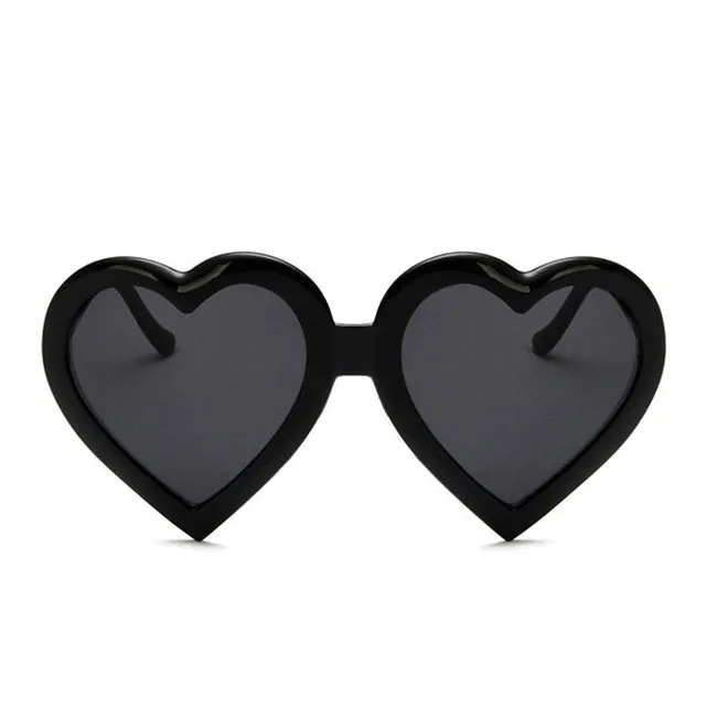 Retro Cute Heart Shape Women Sunglasses