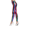 Fashion Rainbow Color High-Waisted Women Tight Leggings