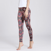 Women Casual High Waist Floral Printed Yoga Leggings