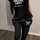 Fashion Women Letter Printed T-Shirt And Casual Sweatpants Two Pieces Set