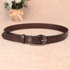 Women'S Fashion Casual Retro Engraved Alloy Pin Buckle Belt