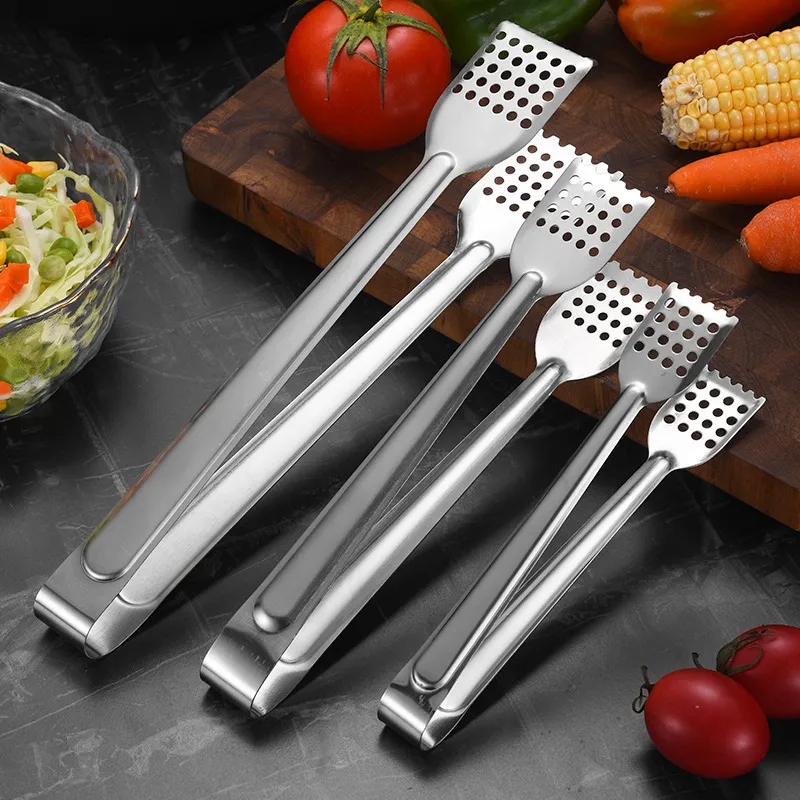 (Buy 1 Get 1) Home Kitchen Stainless Steel Hollow Multi-Purpose Square Food Clip