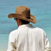 (Buy 1 Get 1) Men'S Foldable Outdoor Sunscreen Beach Sunshade Big Brim Straw Woven Hat