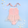 Children Kids Baby Fashion Girls Cute Mesh One-Piece Swimsuit