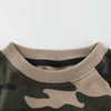 Children Kids Toddlers Boys Long Sleeve Camouflage Letter Print Sweatshirt