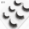 3pairs/Set Women 3D Multilayer Mink Hair Eyelashes