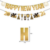 (Buy 1 Get 2) 2024 New Year Day Party Paper Banner Flag Decoration