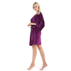 Women Fashion Solid Color Cardigan Night-Robe