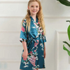 Children Peacock Printing Long-Sleeve Pajamas