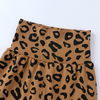 Baby Leopard Print Warm High Waist Long Sleeve Set