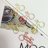 Creative Bicycle Metal Paper Clip (10PCS)