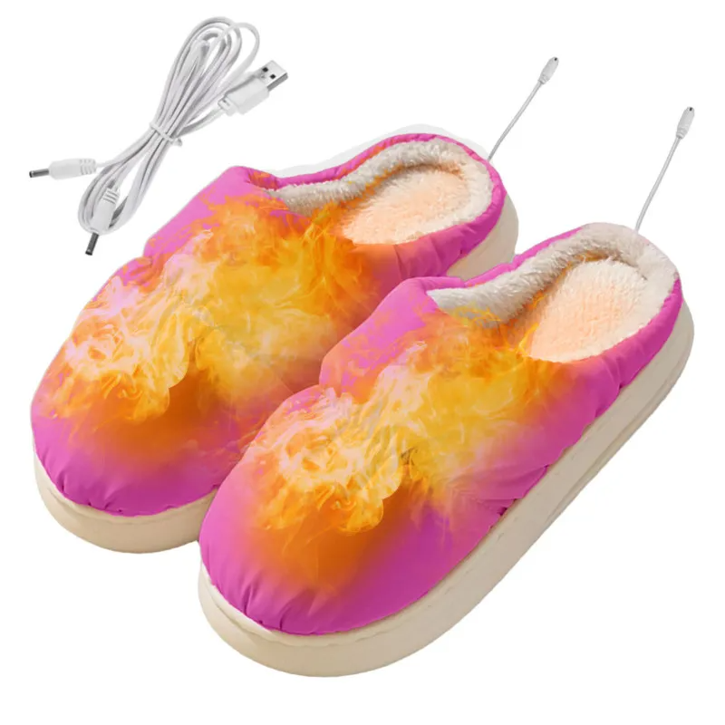 (Buy 1 Get 1) Usb Electric Heating Winter House Slippers Boots