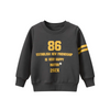 Children Kids Baby Fashion Boys Long Sleeve Letter Print Fleece Sweatshirt