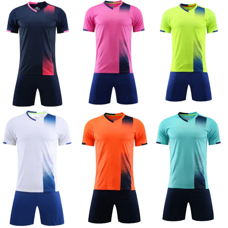 Men'S Short Sleeve Match Jersey Training Suit