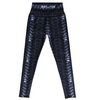 Woven Digital Print Women Fitness Leggings Pants