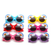 Girls Cute Rainbow Pattern Design Sunglasses