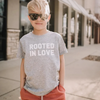 Children Kids Baby Fashion Girls Boys Basic Short Sleeve Letter Print T-Shirt