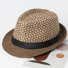 (Buy 1 Get 1) Men Fashion Beach Sunshade Straw Casual British Style Top Hat