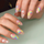 ( Buy 1 Get 2 ) Women Fashion Rainbow Stars White Clouds Multicolor Wearable False Nails