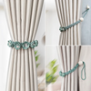 Curtain Straps Simple Light Luxury Magnet Buckle Flower Curtain Tieback