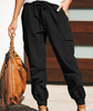 Women'S Casual Fashion Solid Color Pocket Cargo Pants