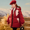 Girls Thick Warm Hooded Coat