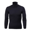 (Buy 1 Get 1) Men Fashion Solid Color Turtle Neck Long Sleeve Knitwear