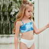 Girls Fashion Tie-Dye Tops And Bottoms Set