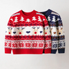 Kids Toddler Boys Girls Fashion Casual Christmas Long Sleeve Round Neck Knitwear