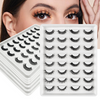 Women'S Chemical Fiber Thick Simulation Curling False Eyelashes 16 Pairs/Set