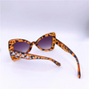 Girls Unique Triangle Frame Pearl Decoration Sunglasses