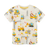 Children Kids Baby Fashion Boys Short Sleeve Cartoon Car Print T-Shirt