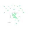 (Buy 1 Get 1)  Switch Decal Luminous Fluorescent The Fairy And Star Creative Bathroom Living Room Wall Stickers