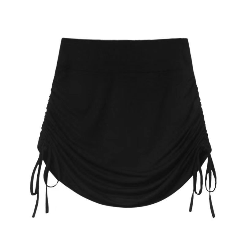 Fashion Sexy Women Drawstring Solid Color Hot Girl Edgy Shorts