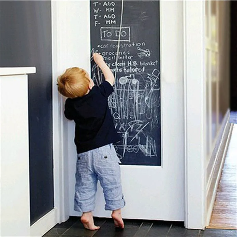 Removable Vinyl Mural Decals Art Chalkboard Wall Sticker