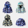 Kids Toddler Girls Boy Fashion Fall/Winter Waterproof Plus Fleece Printed Fleece Thick Warm Coat