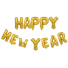 (Buy 1 Get 2) 2024 New Year Party Decoration Happy Letter Balloon Set