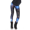 Starry Sky Digital Print Women Skinny Leggings