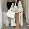 Winter Women Fashion Loose Long Sleeve Knitted Sweater Coat