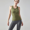 Women Fashion Yoga Exercise Running Fitness Sleeveless Quick Dry Vest